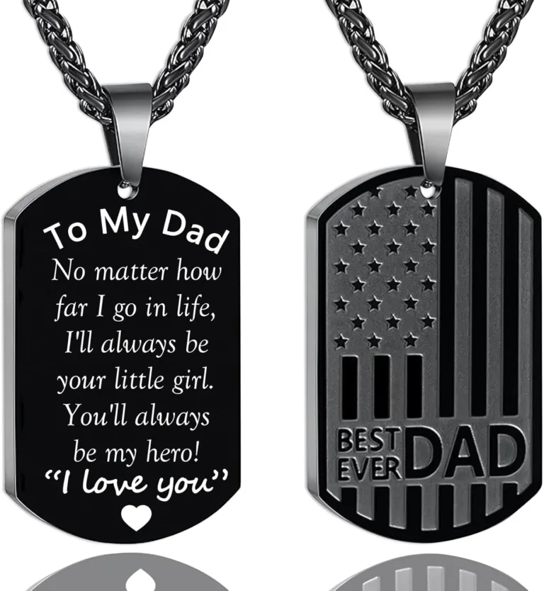 Best Dad Ever necklace Father's Day gift_best_review_1750577954