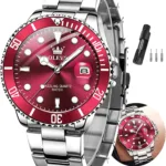 OLEVS Men's Luxury Watch Stainless Steel_best_review_1750849153