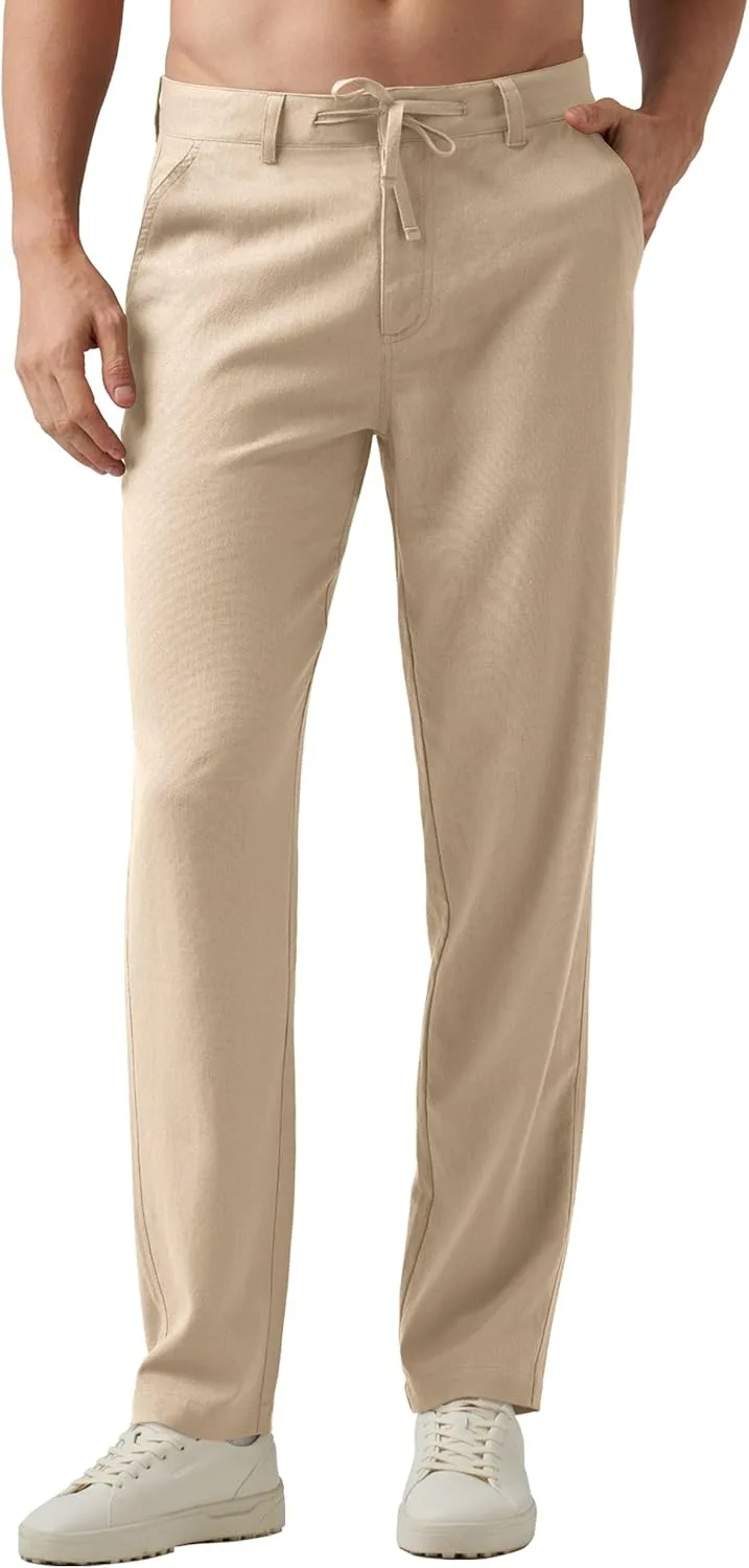 Willit Men's Linen Pants for Summer_best_review_1751004534