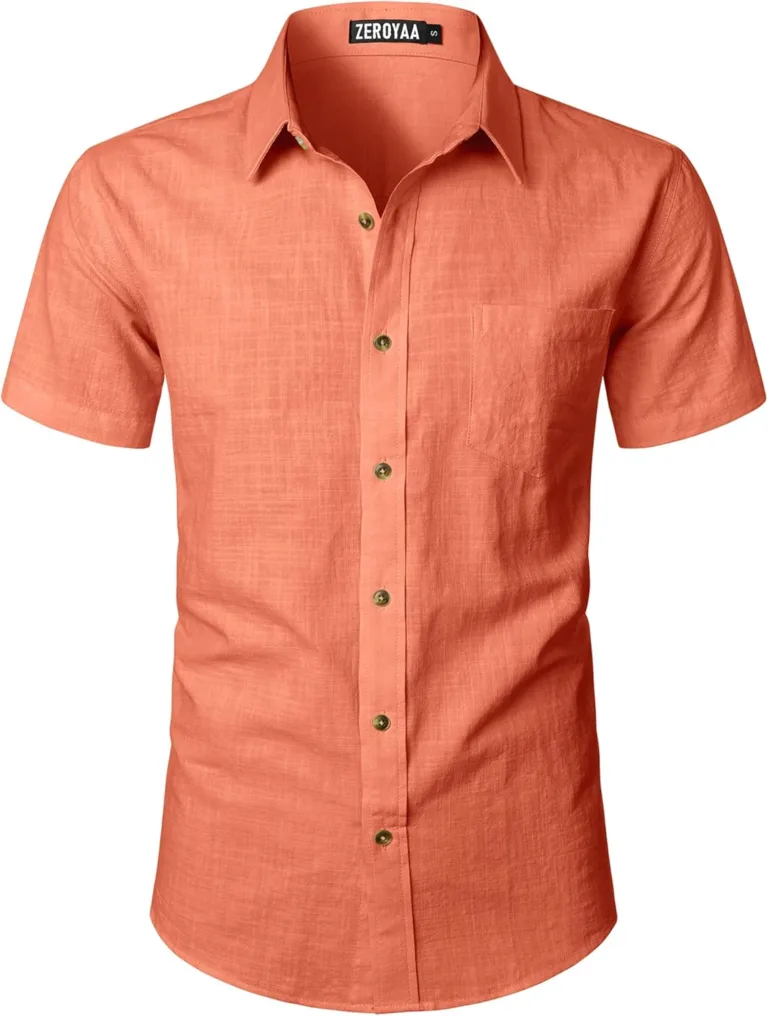 Men's cotton linen blend shirt_best_review_1752736145