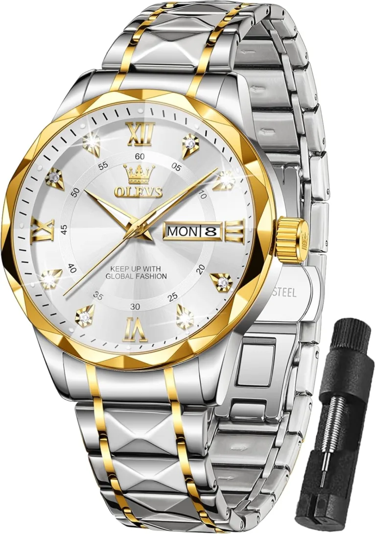 OLEVS luxury men's watch two tone_best_review_1752891547